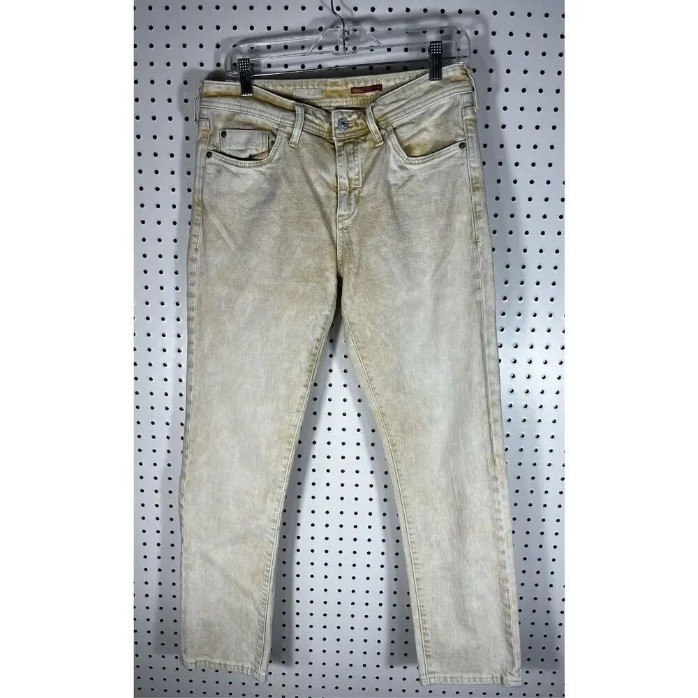 Pilcro & the Letterpress acid wash denim jeans